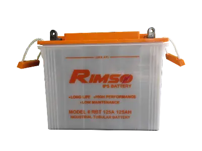 Picture of Rimso 6RBT 125Ah Industrial Tubular IPS Battery