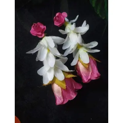 Picture of Artificial Flower Gorgeous Bridal Set 2 Piece set - Multicolor