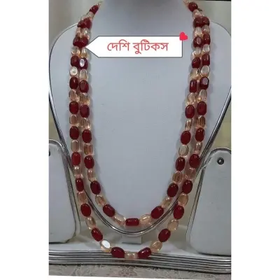 Picture of Gorgeous Party Wear Antique Silver locket Pendant Necklace / Chain Necklace / Choker Necklace for Women / Jewelry set for women Necklace - Multicolor