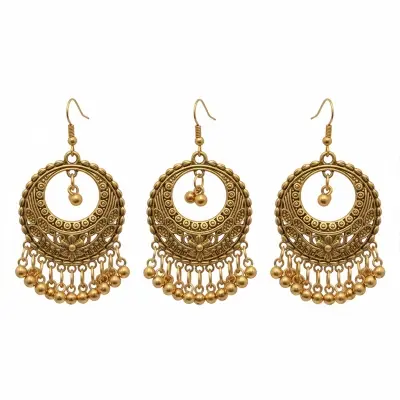 Picture of Gorgeous Party Wear Antique Silver locket Pendant Necklace / Chain Necklace / Choker Necklace for Women / Jewelry set for women Necklace - Multicolor