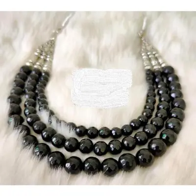 Picture of Gorgeous Party Wear Antique Silver locket Pendant Necklace / Chain Necklace / Choker Necklace for Women / Jewelry set for women Necklace