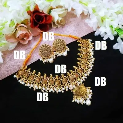 Picture of Beautiful  Antic jwellery sets  for women - Multicolor