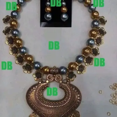 Picture of Beautiful  Antic jwellery sets  for women - Multicolor