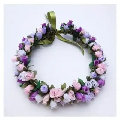 Picture of Artificial Flower Crown For Women - Multicolor