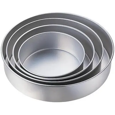 Picture of Round Cake Mold -4 Pieces Set - Black