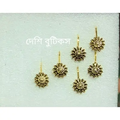 Picture of Party L Shape Push Nose Pin - Multicolor