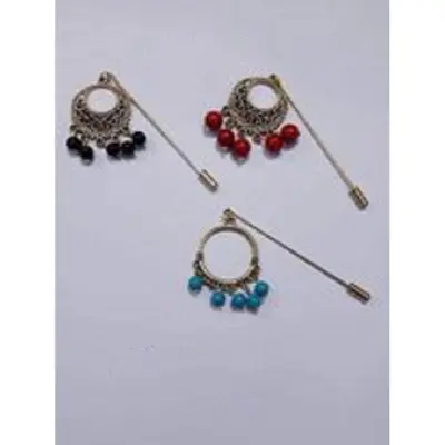 Picture of Hijab pin For women 3pis - Multicolor