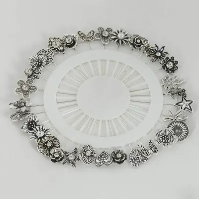 Picture of 10 PCS Metal Hijab Pin for Women - Multicolor