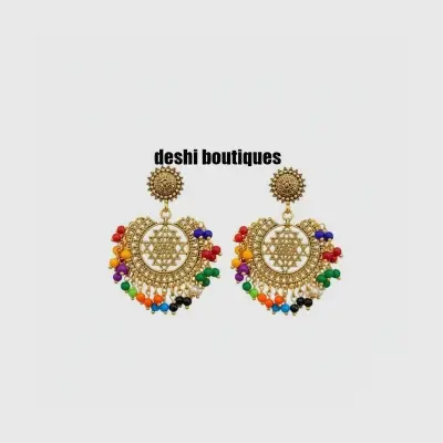 Picture of Beautiful  Antic jwellery sets  for women - Multicolor