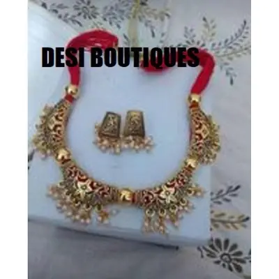 Picture of Beautiful  Antic jwellery sets  for women - Multicolor