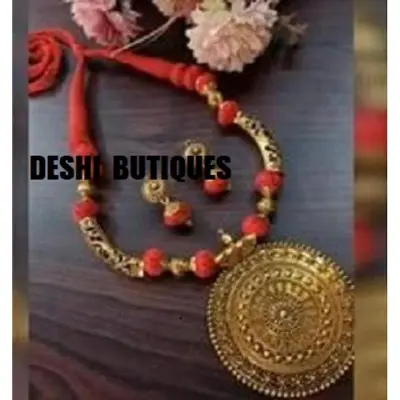 Picture of Beautiful  Antic jwellery sets  for women - Multicolor