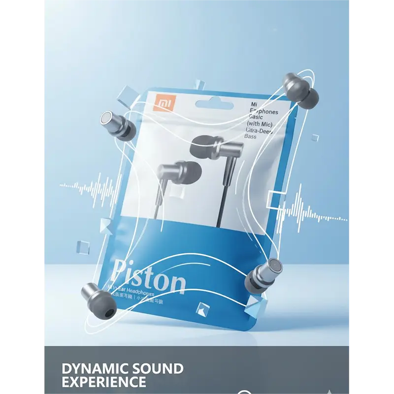 Picture of Xiaomi Piston Basic In-Ear Headphone - Black - Black