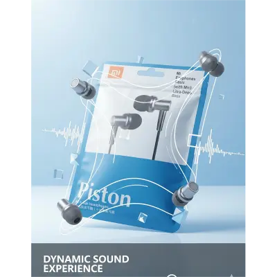 Picture of Xiaomi Piston Basic In-Ear Headphone - Black - Black