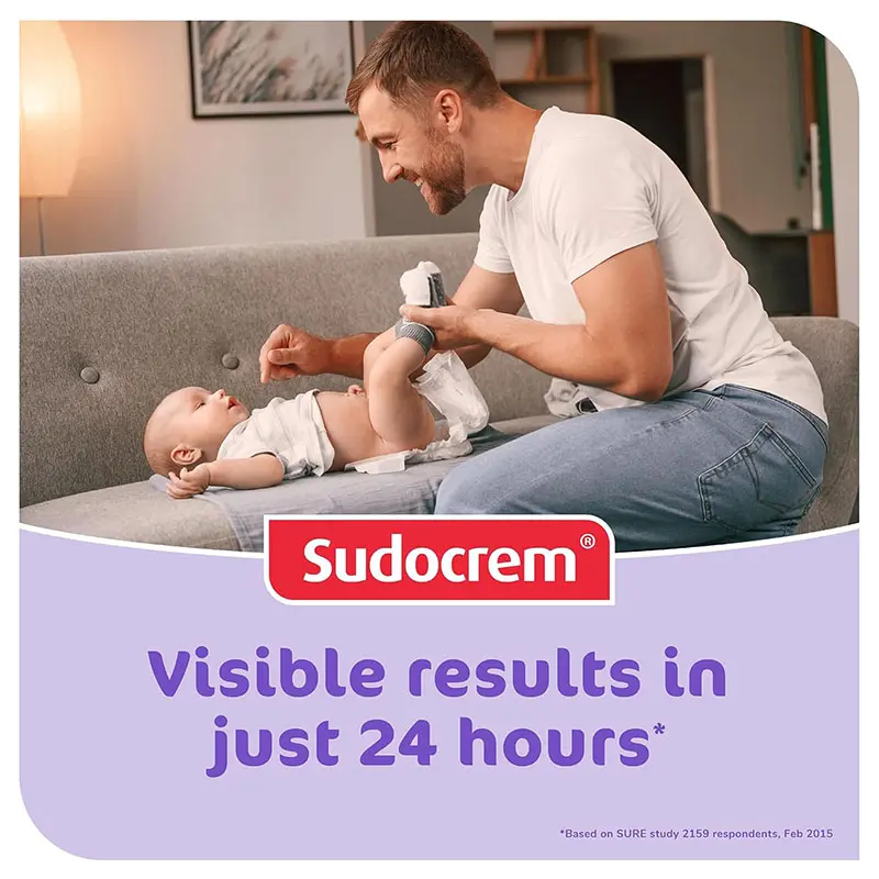 Picture of Sudocrem Antiseptic Healing Baby Diaper Rash Cream 125gm