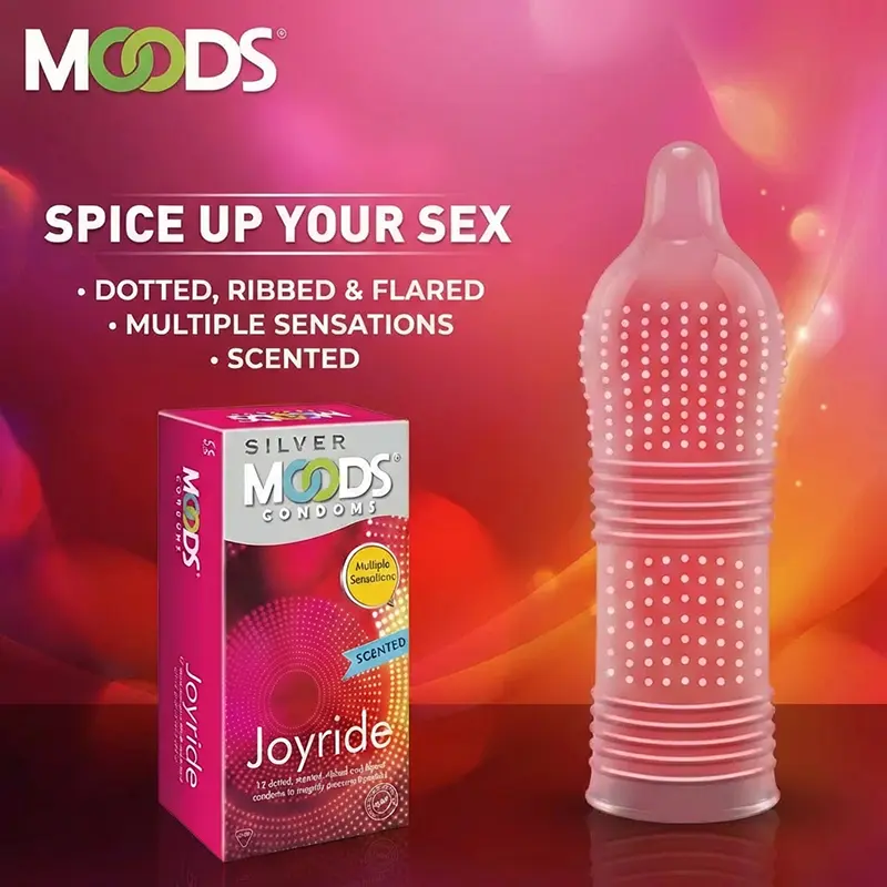 Picture of Moods Silver Joyride Condom - 12pcs