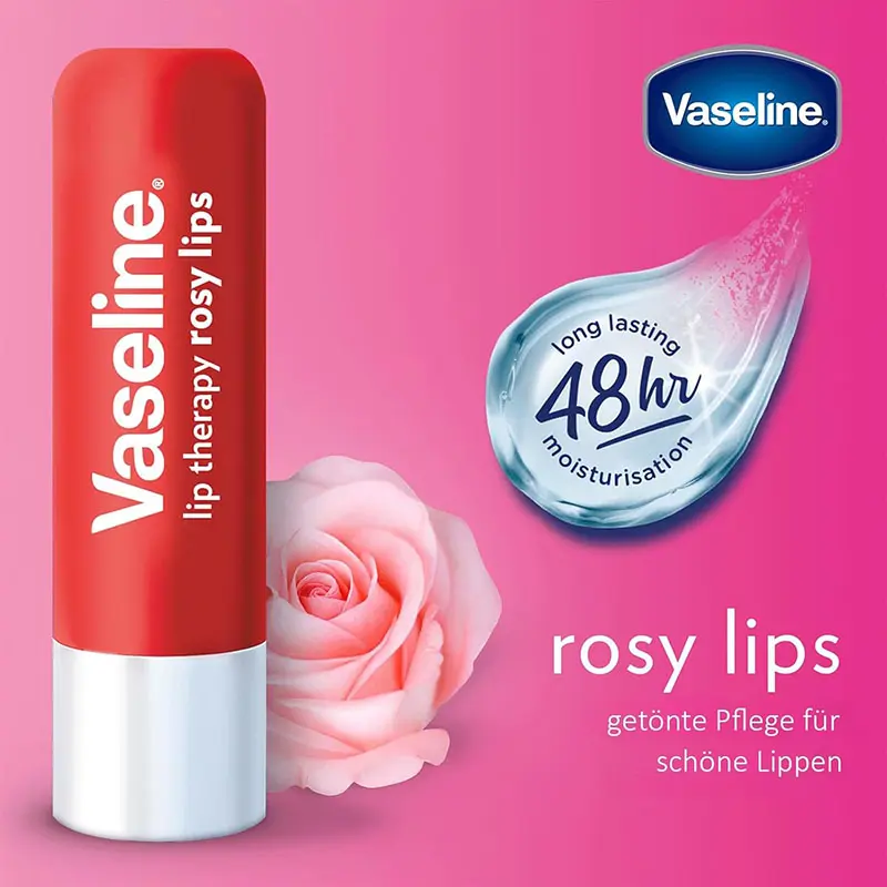 Picture of Vaseline Lip Therapy Rosy Lips - 4.8 gm
