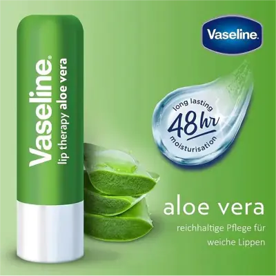 Picture of Vaseline Lip Therapy Aloe Vera - 4.8 gm