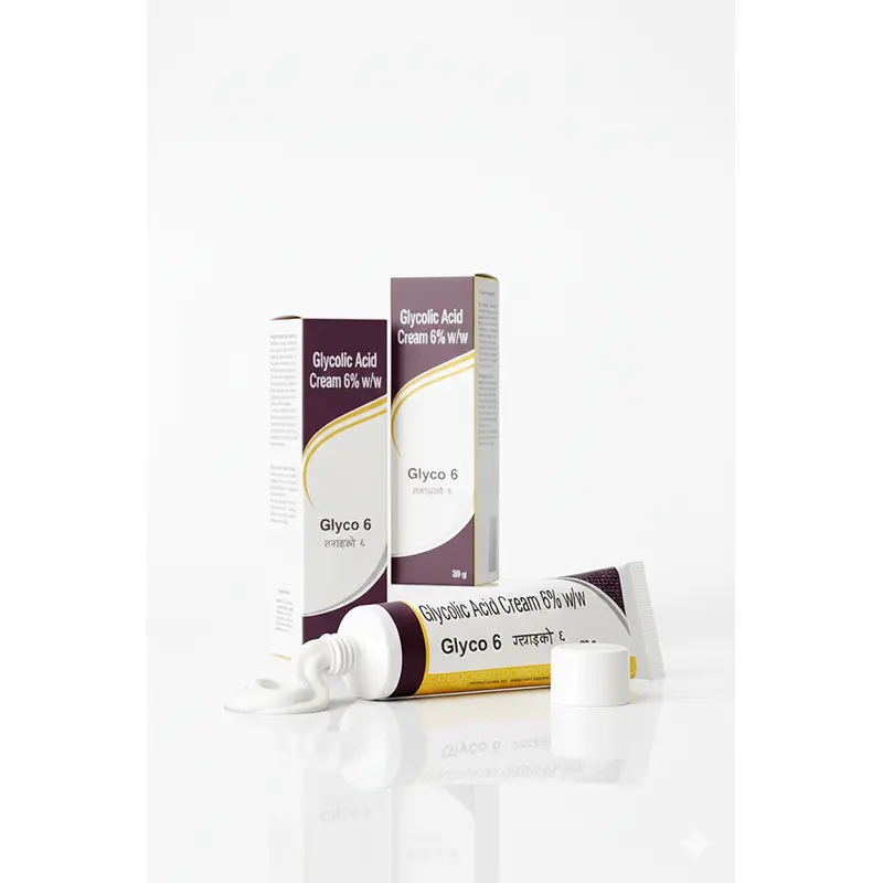 Picture of Glyco 6 Cream 6% w/w (Glycolic Acid) - 30g