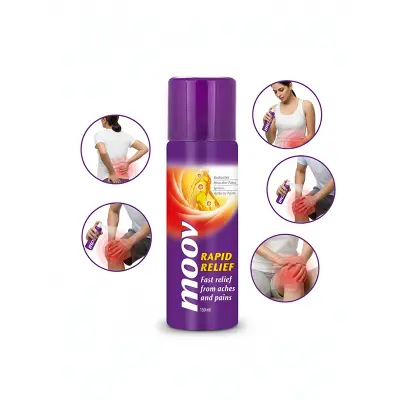 Picture of Moov Rapid Relief Spray for Fast Pain Relief ( Dubai )- 150 ml