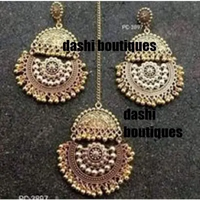 Picture of Entics  Ear Ring and tikli for women