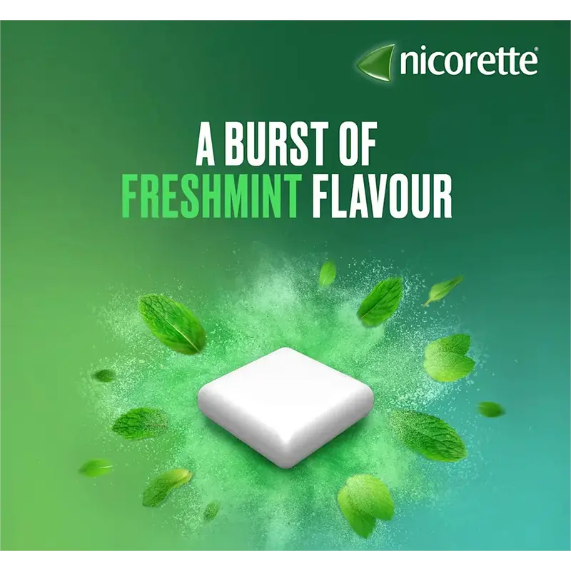 Picture of Nicorette Gum Fresh Mint 2mg, 105's