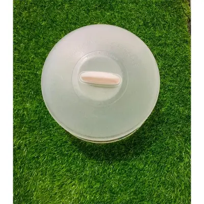 Picture of Microwave Food Cover Splatter Guard Non Stick Plastic Clear Dish Lid 22 CM- 1 Pcs