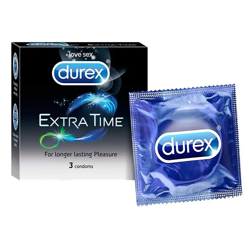 Picture of Durex Extra Time Condom -3 pcs