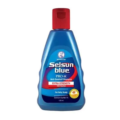 Picture of Selsun Blue PRO X Extra Strength Anti Dandruff Shampoo - 120 ML