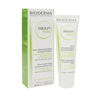 Picture of Bioderma Sebium Hydra Oil Control Moisturizer for Acne-Prone Skin 40 Ml