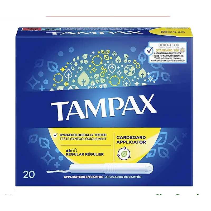 Picture of Tampax Regular With CardBoard Applicator - 20 Pcs Of Pack