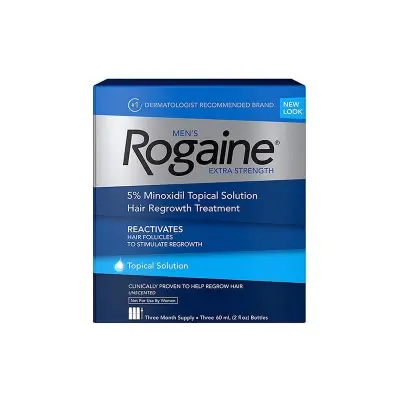 Picture of Rogaine Men Minoxidil Hair Regrowth foam 5 % - 60 ML