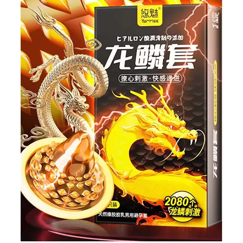 Picture of Yommee 2080 Dots condom -10 Pcs Of Pack