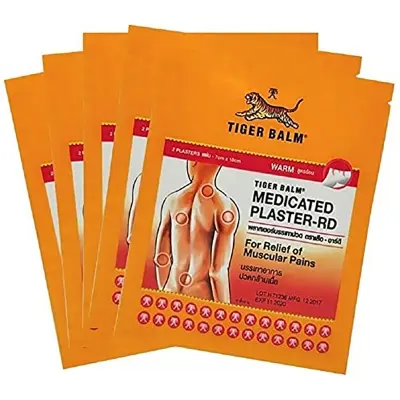 Picture of Tiger Balm Plaster RD Warm 10 x 14 cm 9 Sheets