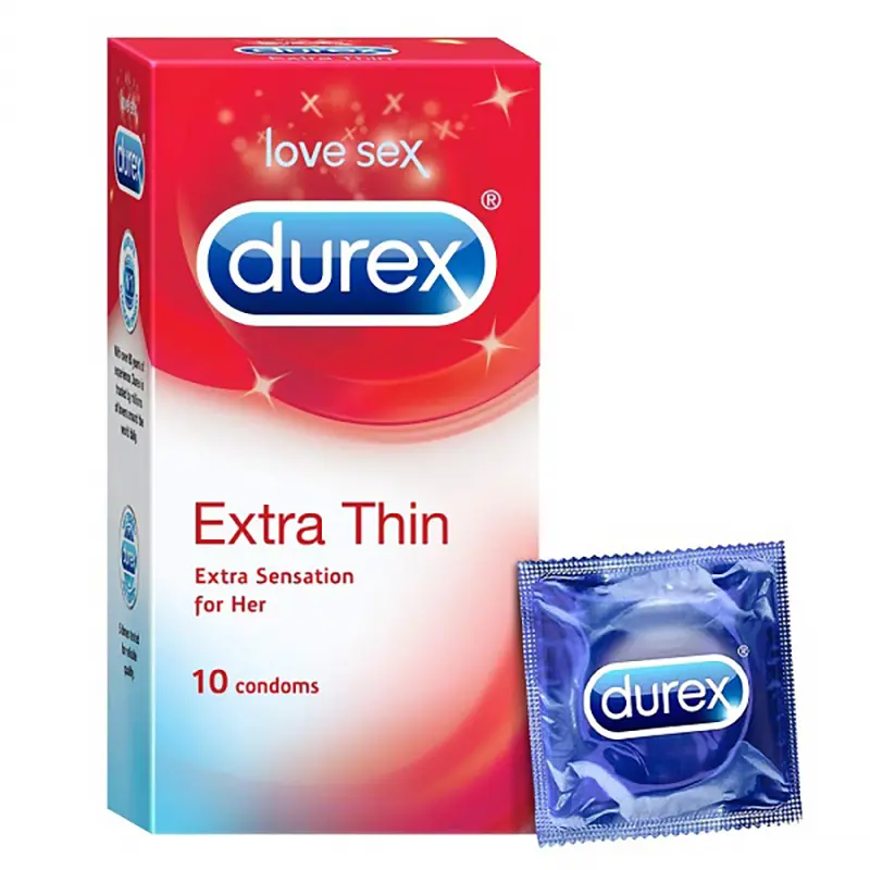 Picture of Durex Extra Thin Extra Sensation Condom -10 pcs