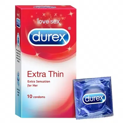 Picture of Durex Extra Thin Extra Sensation Condom -10 pcs