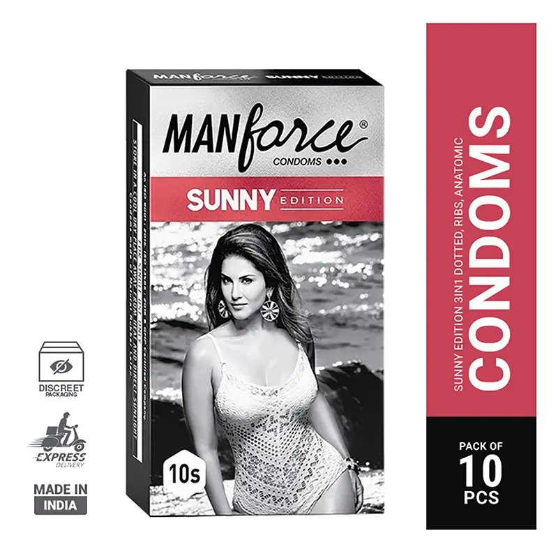 Picture of Manforce Sunny Edition Condom -10 Pcs
