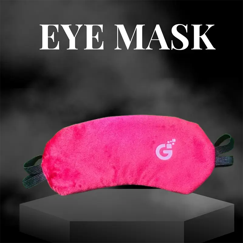 Picture of Eye Mask / Sleeping Mask Maroon - Maroon