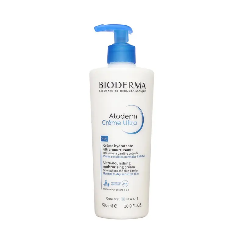 Picture of Bioderma Atoderm Ultra-Nourishing Cream for Normal to Dry Sensitive Skin-500 ml