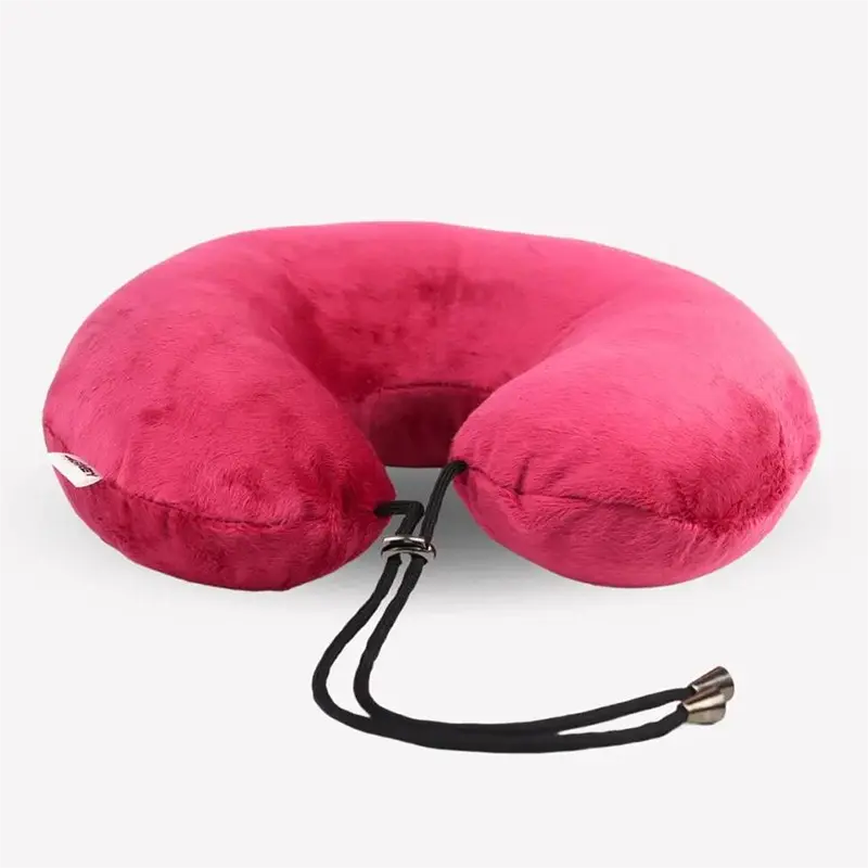 Picture of Regular Neck Pillow Maroon Colour - Maroon