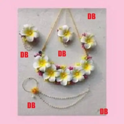 Picture of Artificial Flower Gorgeous Bridal Set3 Piece set