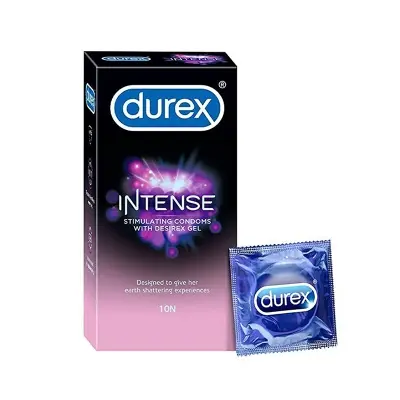 Picture of Durex Intense Stimulating Condom with Desirex Gel 10pcs