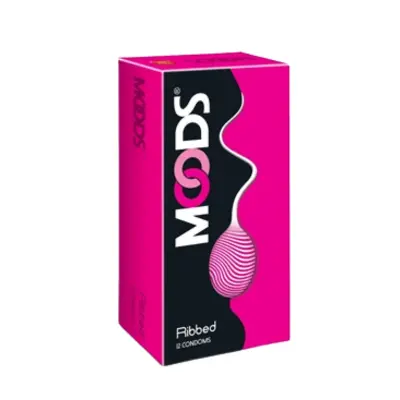 Picture of Moods Premium Ribbed 12's Condoms