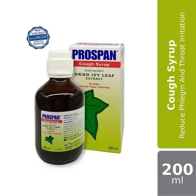 Picture of Prospan Cough Syrup Relieve Congestion -200ml