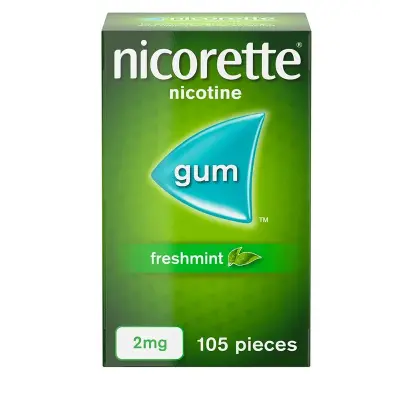 Picture of Nicorette Gum Fresh Mint 2mg, 105's