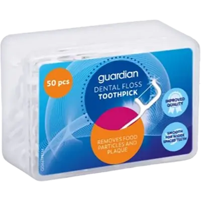Picture of GUARDIAN Dental Floss Round Toothpick 50 Pieces