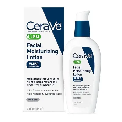 Picture of CeraVe PM Facial Moisturizing Lotion For Normal To Dry Skin - 89 ML