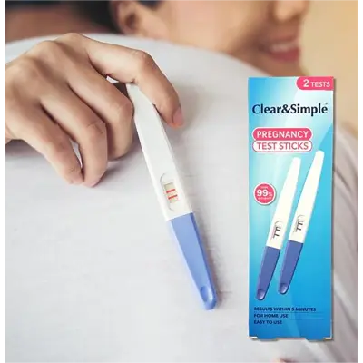 Picture of Clear and Simple Pregnancy Test Kit 2 pcs of pack