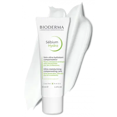 Picture of Bioderma Sebium Hydra Oil Control Moisturizer for Acne-Prone Skin 40 Ml