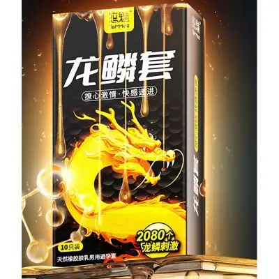 Picture of Yommee 2080 Dots condom -10 Pcs Of Pack