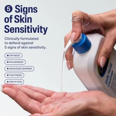 Picture of Cetaphil Gentle Daily Facial Cleanser for Normal to Oily Skin-591 ml